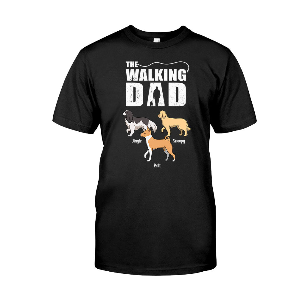 Le Papa qui marche - T-shirt et sweat à capuche personnalisés pour chien