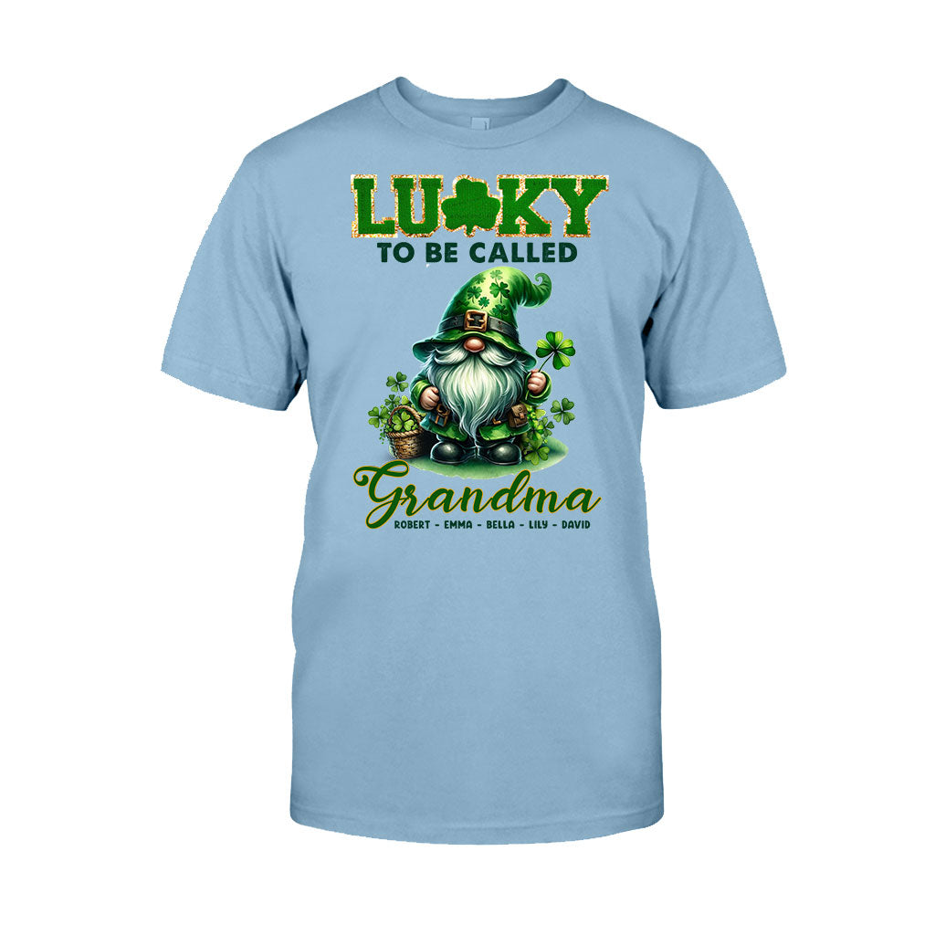 Lucky To Be Called Nana/ Mimi... - Personalized Grandma T-shirt And Hoodie