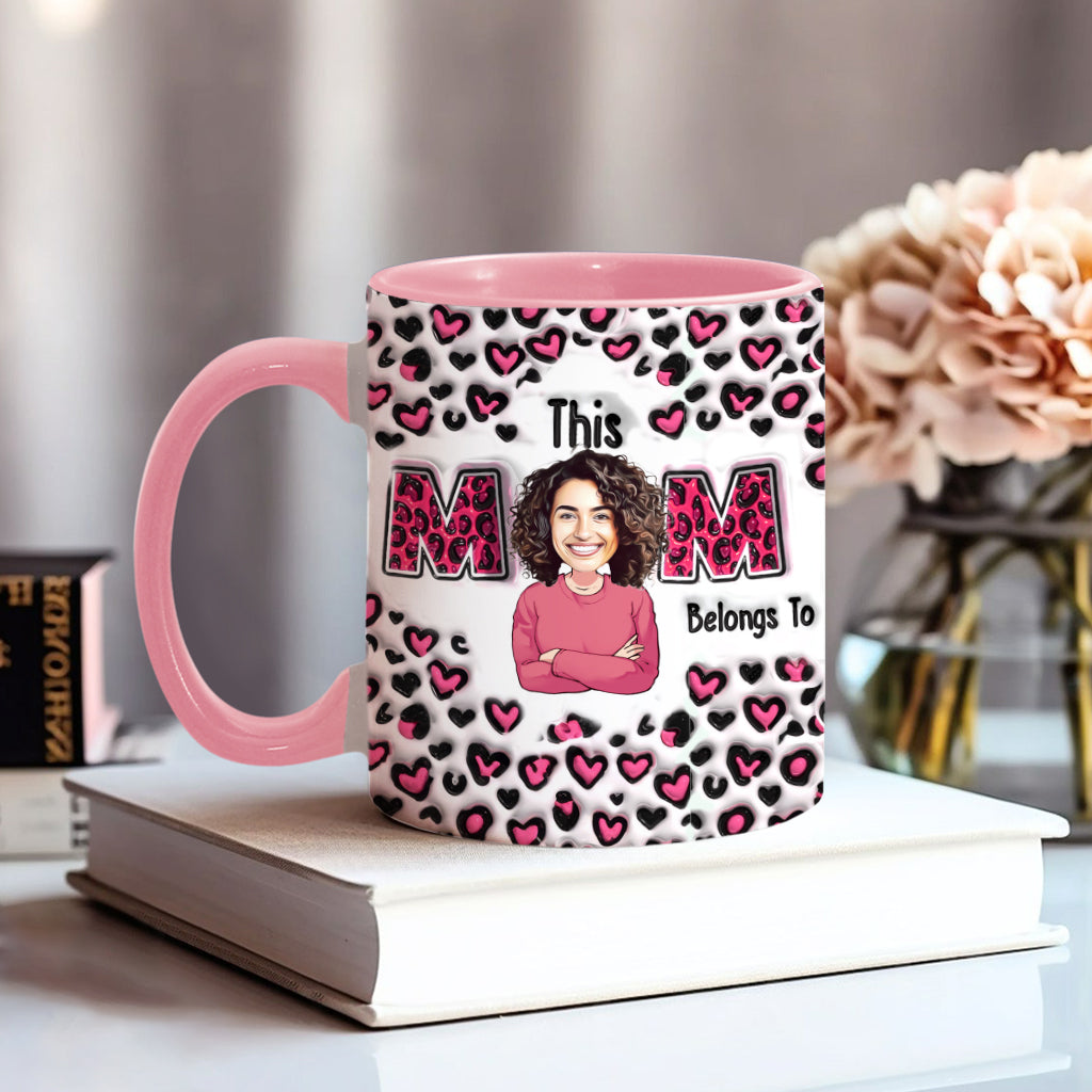 Cette maman appartient à - Mug personnalisé pour maman