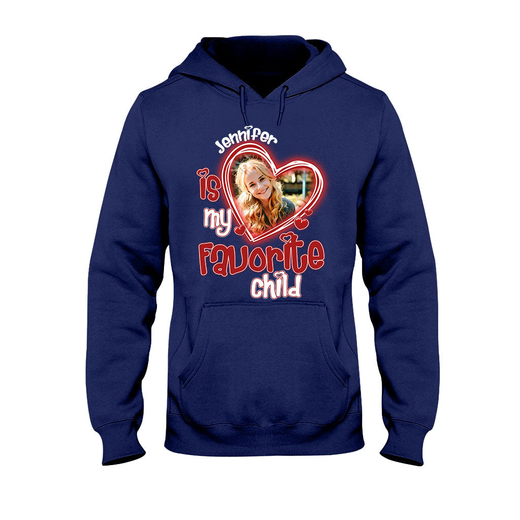 L'enfant préféré de maman - T-shirt et sweat à capuche personnalisés pour maman