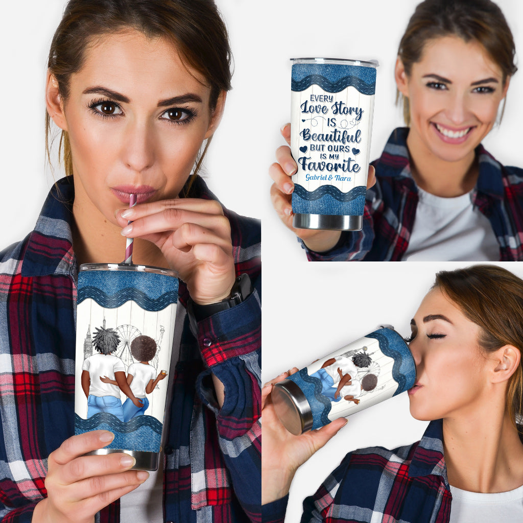 « Notre préféré » - Gobelet personnalisé afro-américain