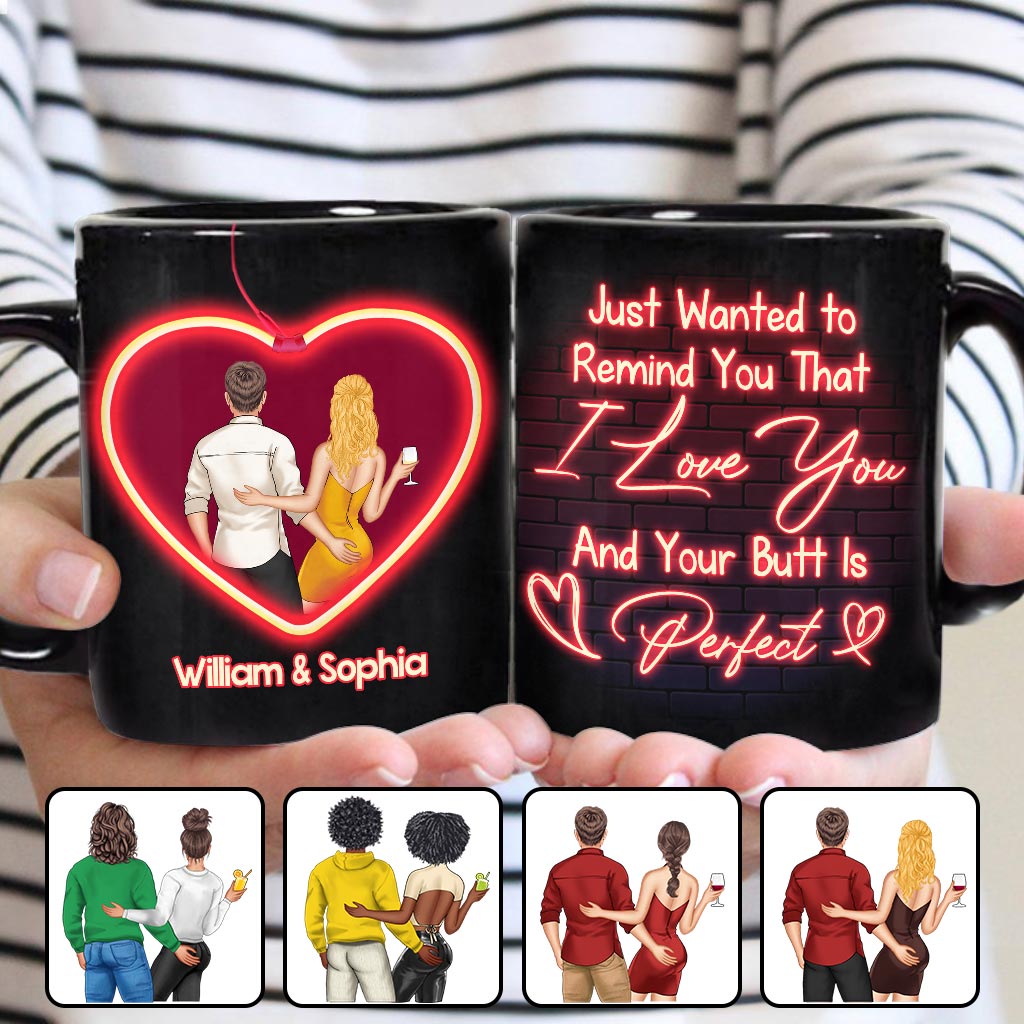 Je voulais juste te rappeler que je t'aime - Mug personnalisé pour couple