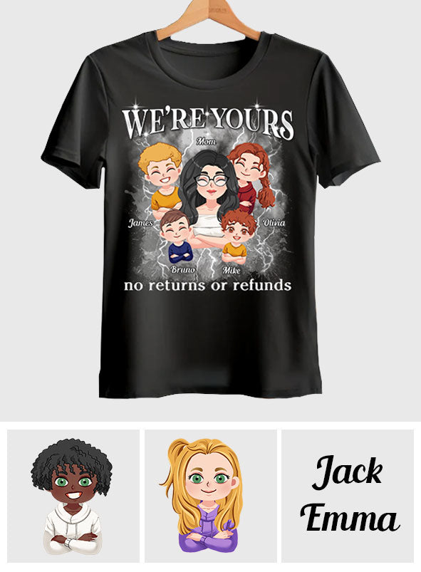 Nous sommes à vous. Aucun retour ni remboursement. Chibi Kids Bootleg Rap - T-shirt et sweat à capuche personnalisés pour maman.