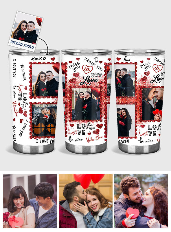 Sois ma/mon Valentin(e) - Gobelet personnalisé pour couple