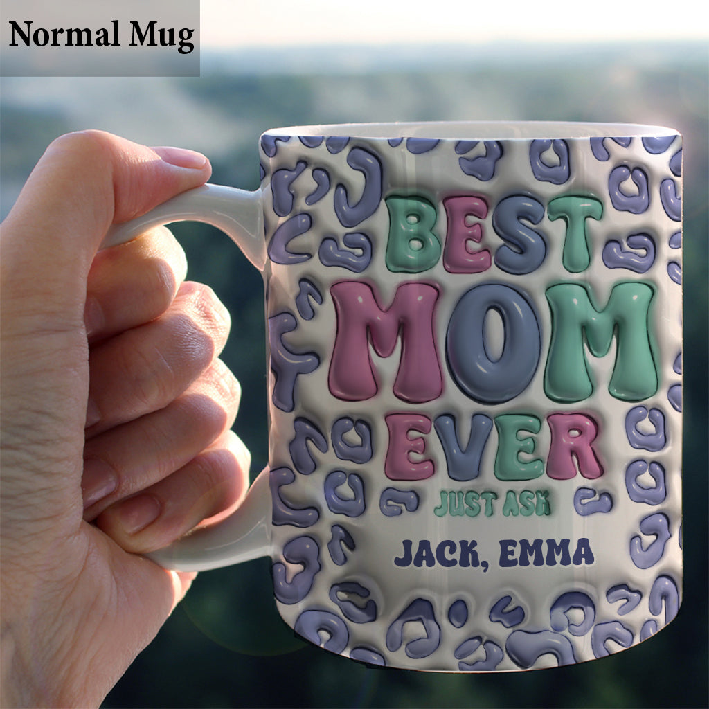 Meilleure maman du monde - Mug personnalisé pour maman