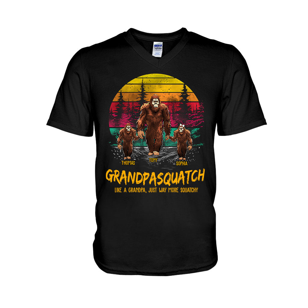 Papasquatch - T-shirt et sweat à capuche personnalisés pour papa