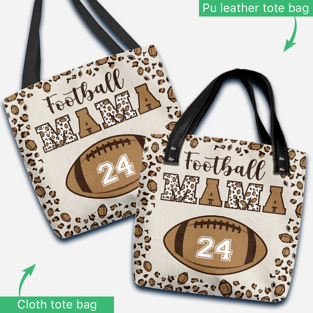 Maman de footballeur - Sac fourre-tout de football personnalisé