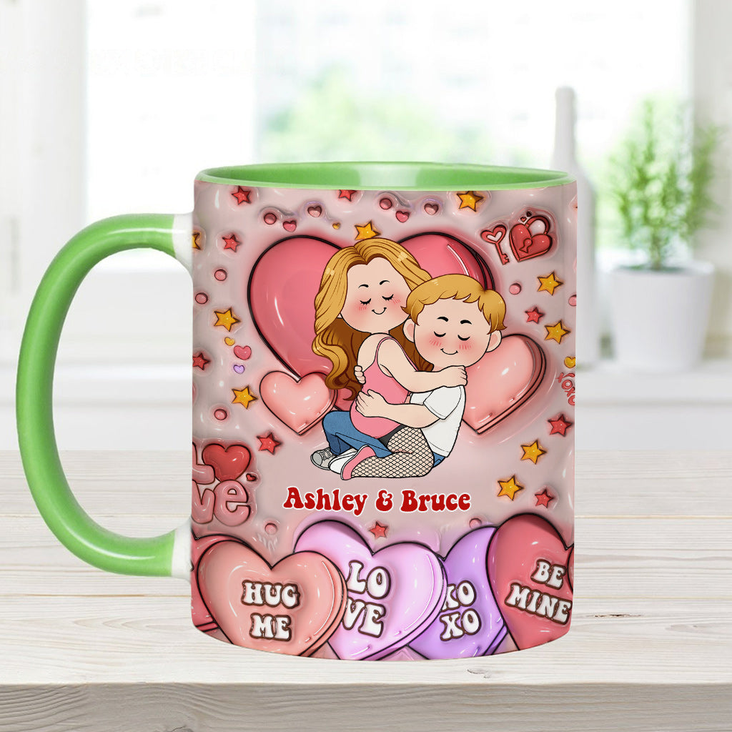Je t'aime - Mug personnalisé pour couple