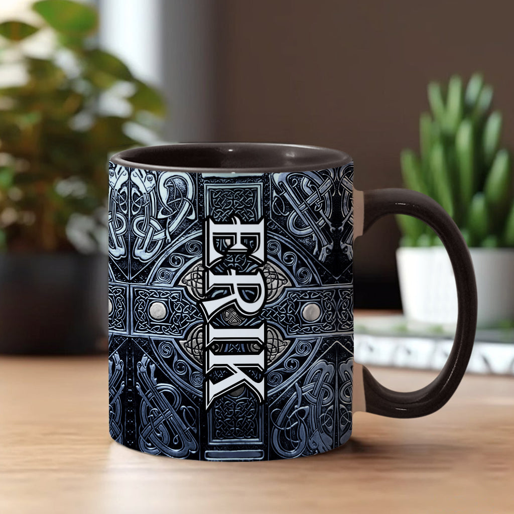Grand-père Viking Fier - Mug personnalisé à l'effigie d'un Viking