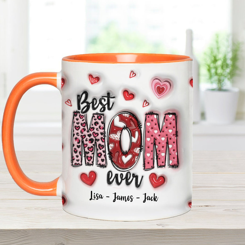 Meilleure maman du monde - Mug personnalisé « Maman »