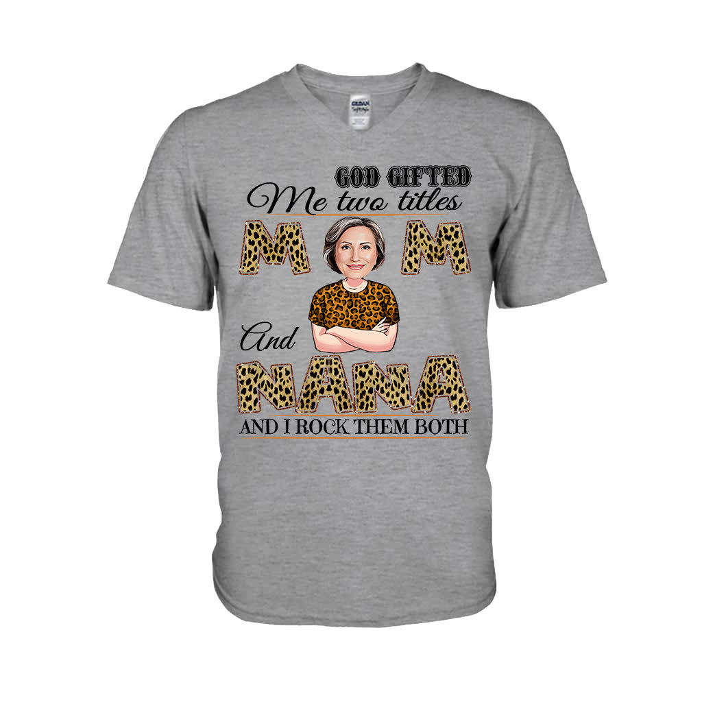 Maman et grand-mère - T-shirt et sweat à capuche personnalisés pour maman