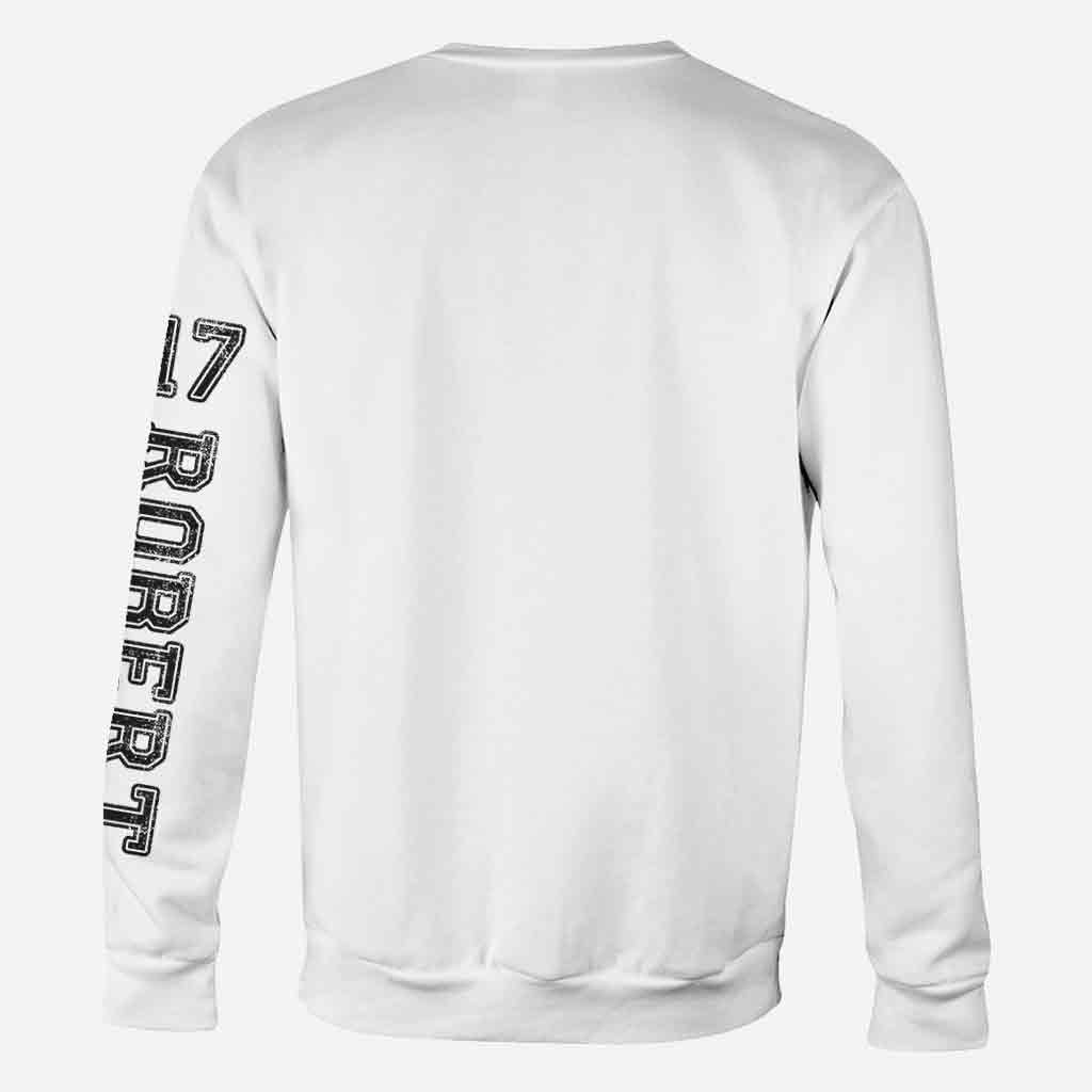 My Heart Is On That Court Basketball Mom - Personalized Basketball All Over Shirt