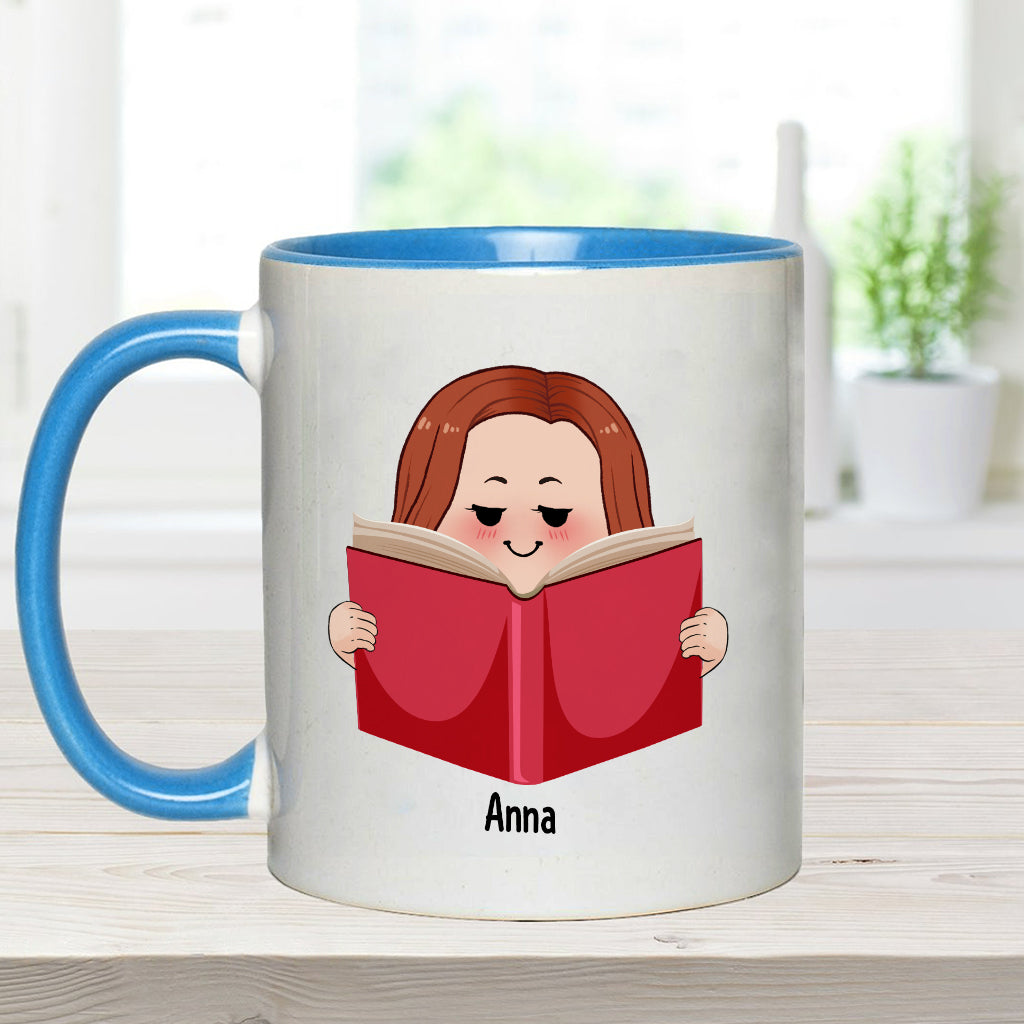 Ce livre que je lis est pratiquement de la pornographie - Mug personnalisé à motif de livre