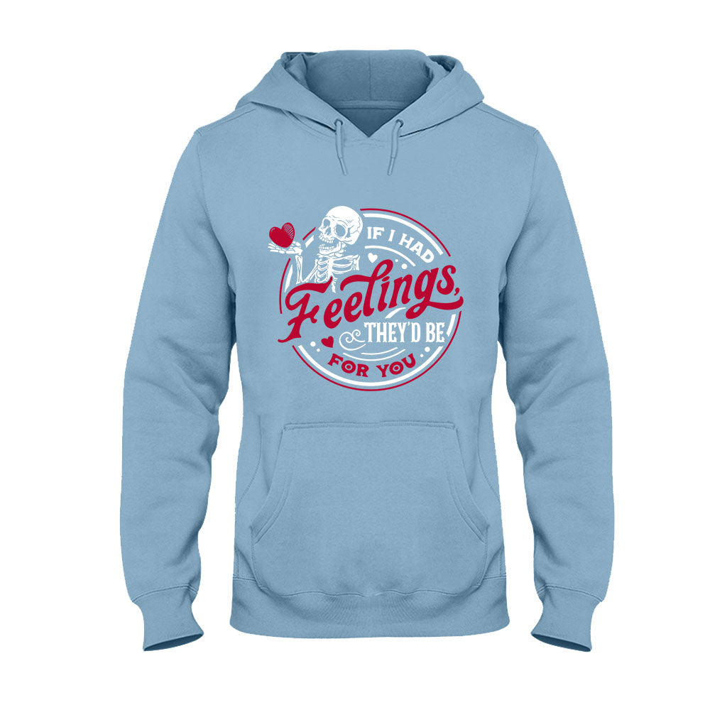 Si j'avais des sentiments, ils seraient pour toi - T-shirt et sweat à capuche pour couple
