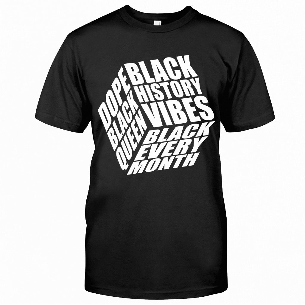 Histoire des Noirs - T-shirt et sweat à capuche personnalisés pour Afro-Américains