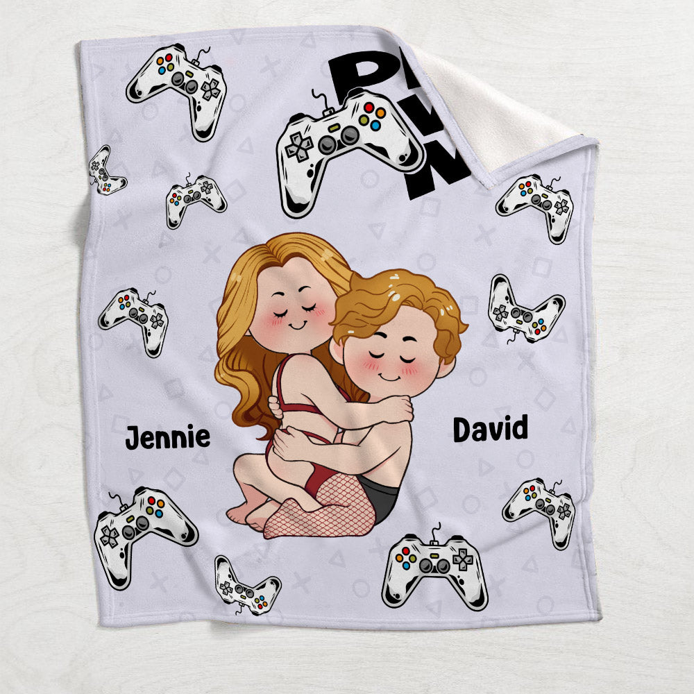 Joue avec moi - Couverture de jeu vidéo personnalisée