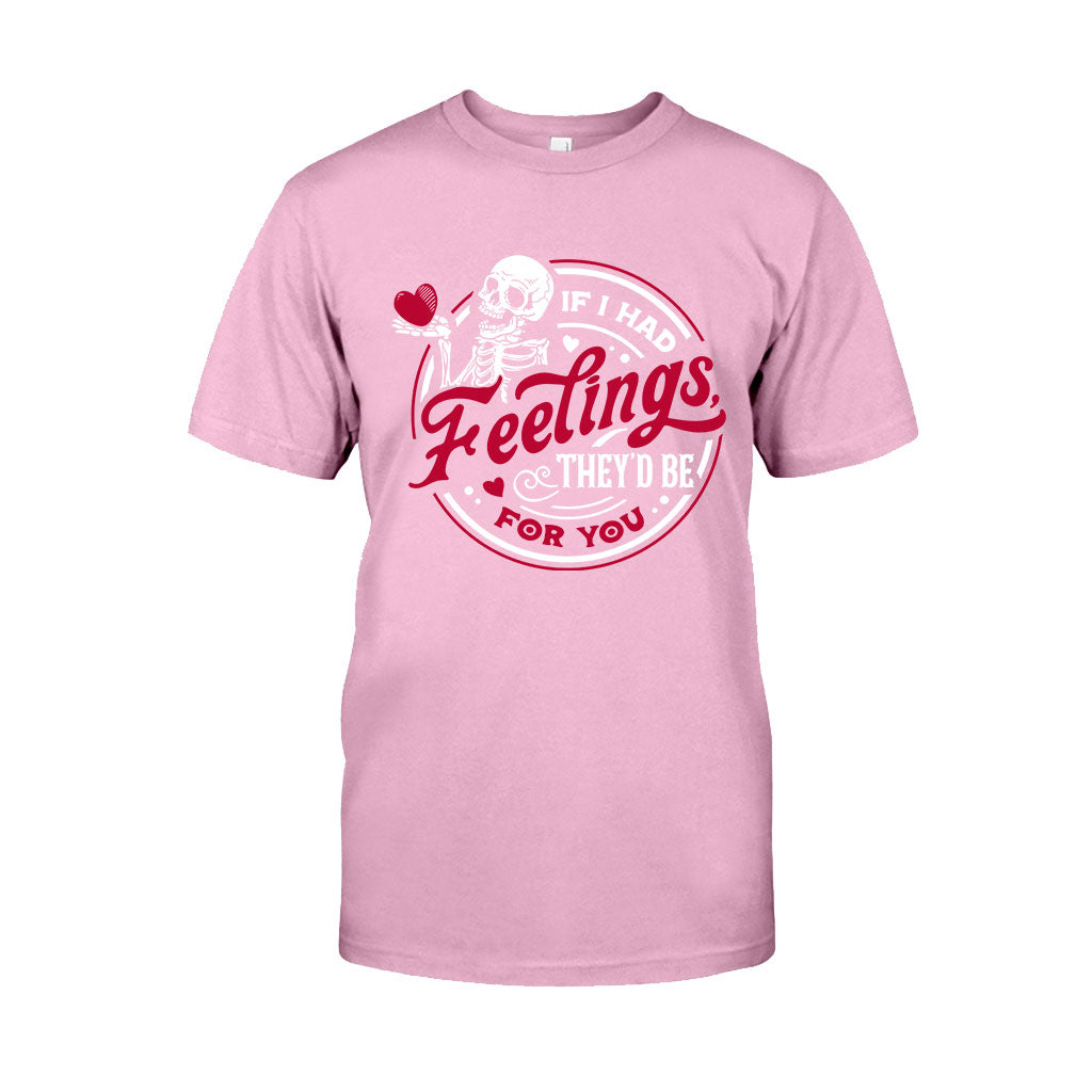 Si j'avais des sentiments, ils seraient pour toi - T-shirt et sweat à capuche pour couple