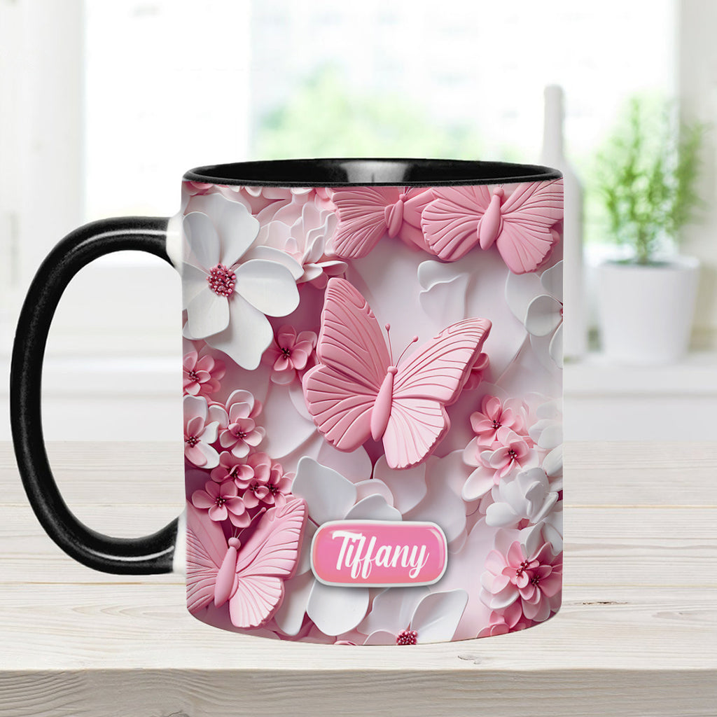Magnifiques papillons - Mug personnalisé à motif papillon