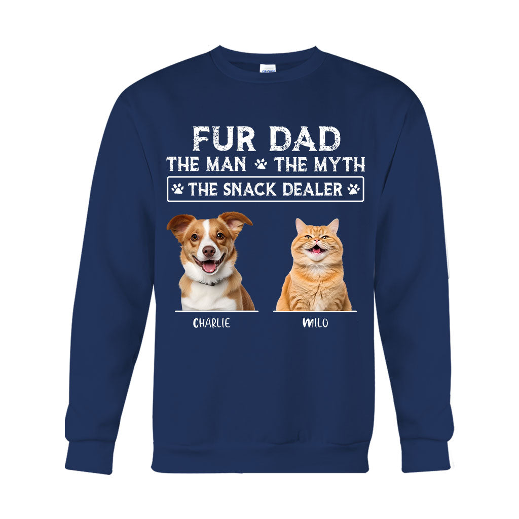 Papa à fourrure - T-shirt et sweat à capuche personnalisés pour chien