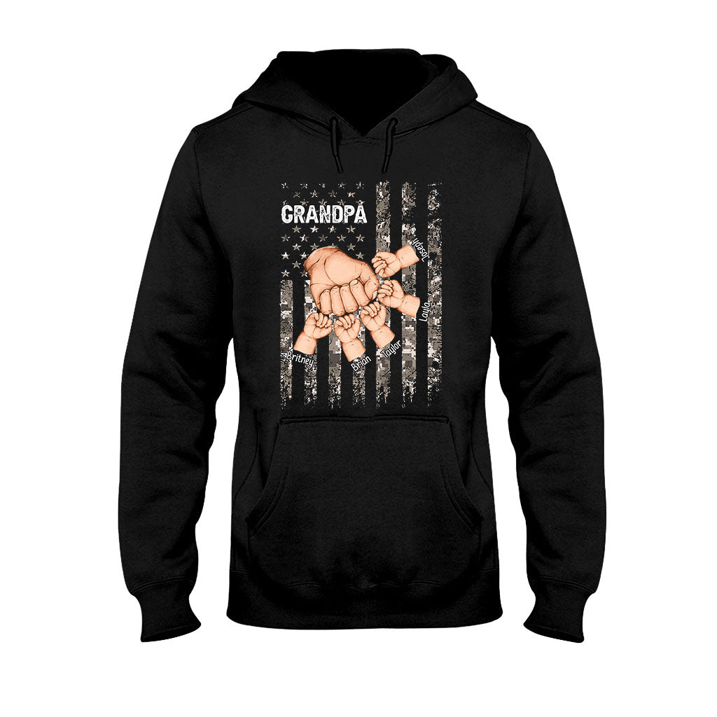 Meilleur grand-père/papa/père du monde - T-shirt et sweat à capuche personnalisés pour grand-père