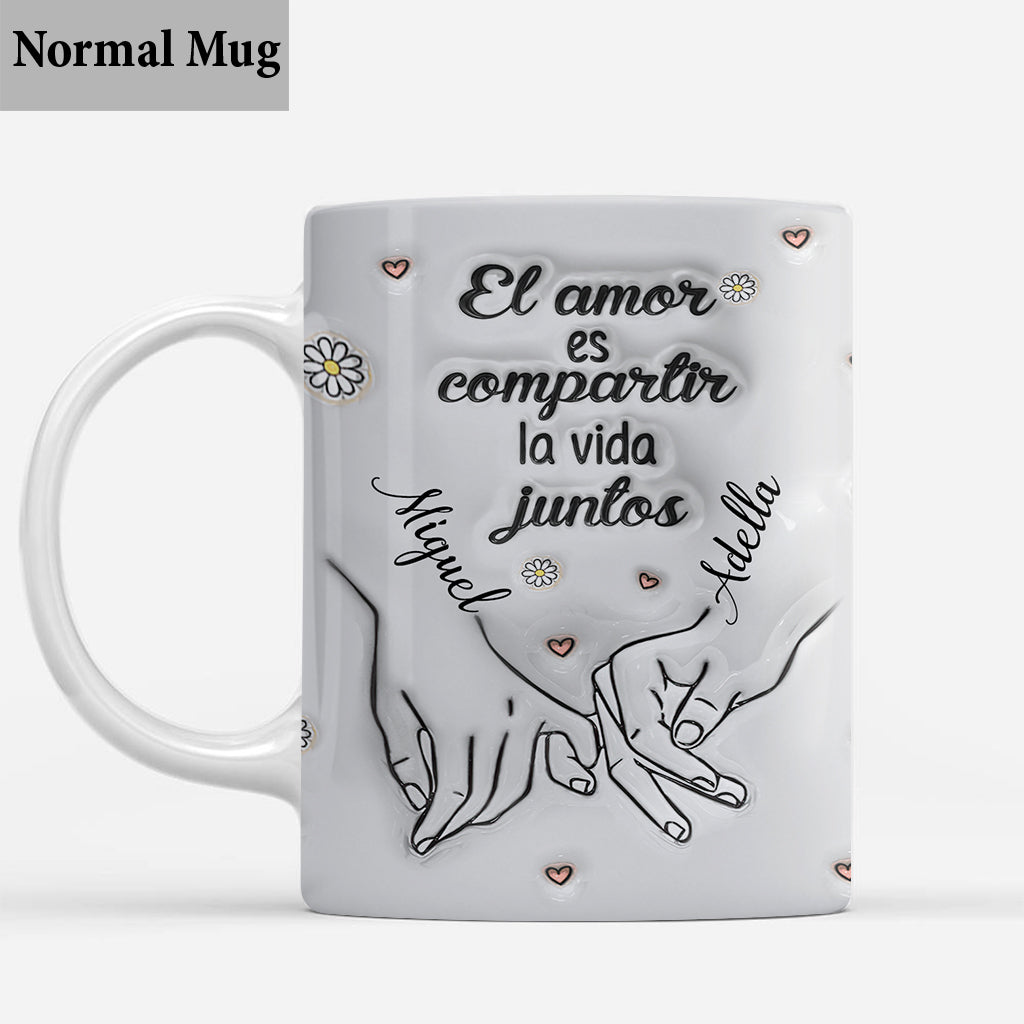 Eres El Amor De Mi Vida - Tasse de couple personnalisée