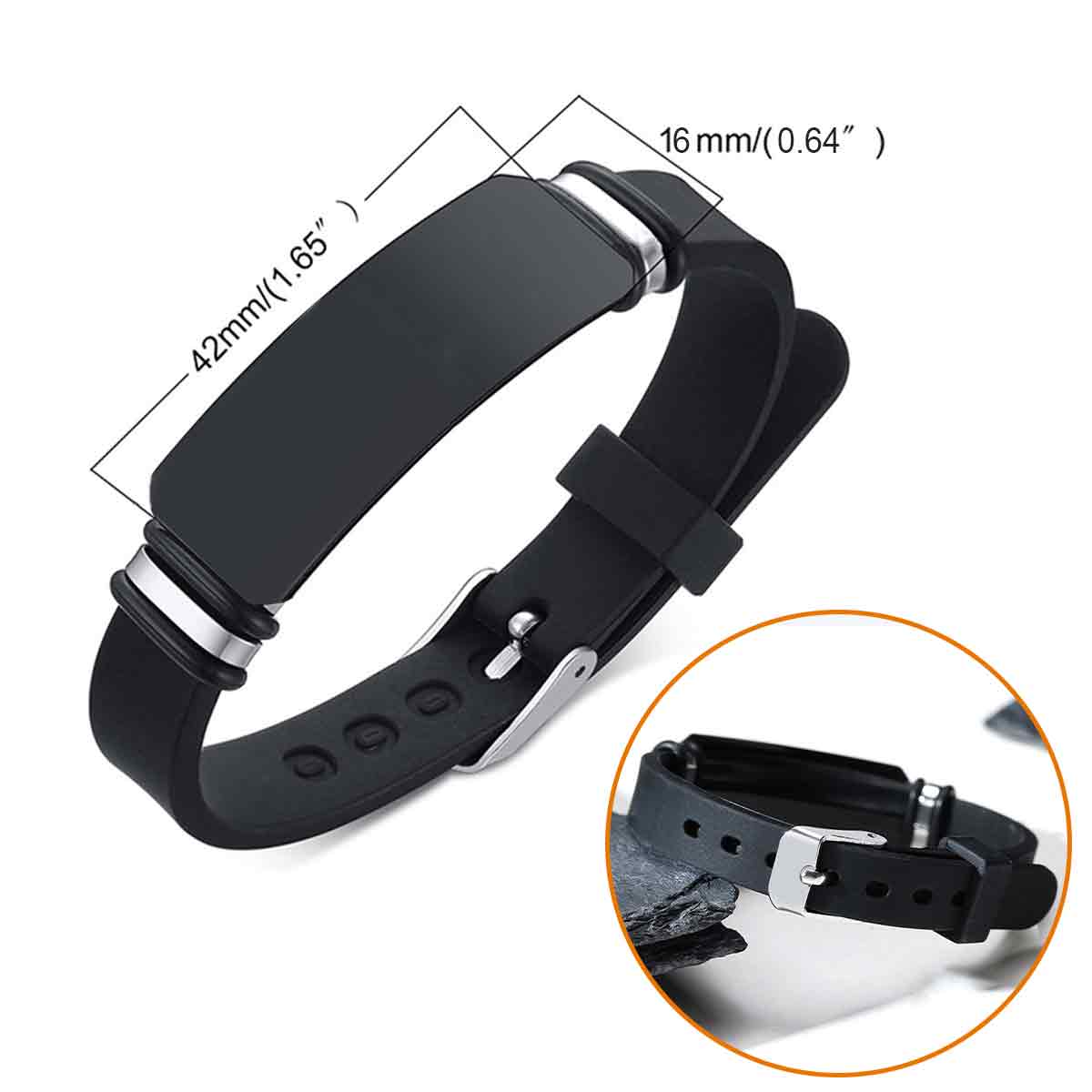 Tu es plus courageux que tu ne le crois - Bracelet de baseball personnalisé gravé