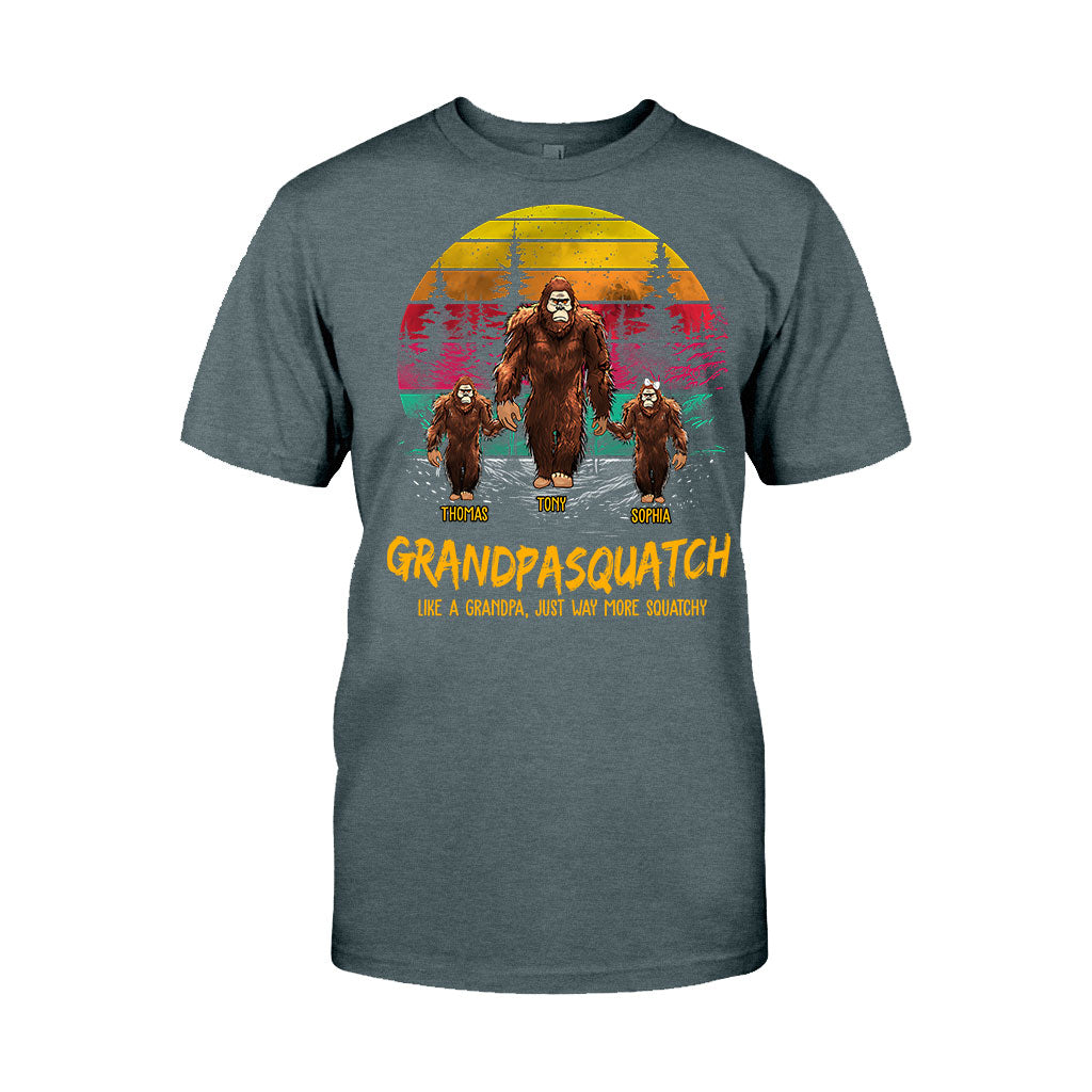 Papasquatch - T-shirt et sweat à capuche personnalisés pour papa