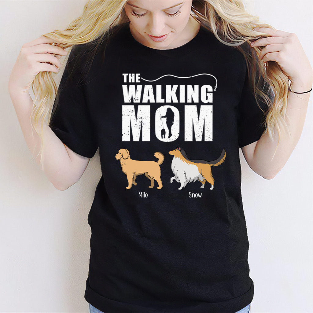 Le Papa qui marche - T-shirt et sweat à capuche personnalisés pour chien