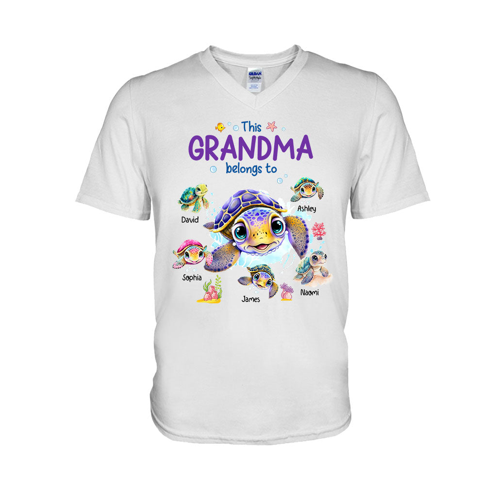 Cette grand-mère appartient à - T-shirt et sweat à capuche personnalisés pour grand-mère