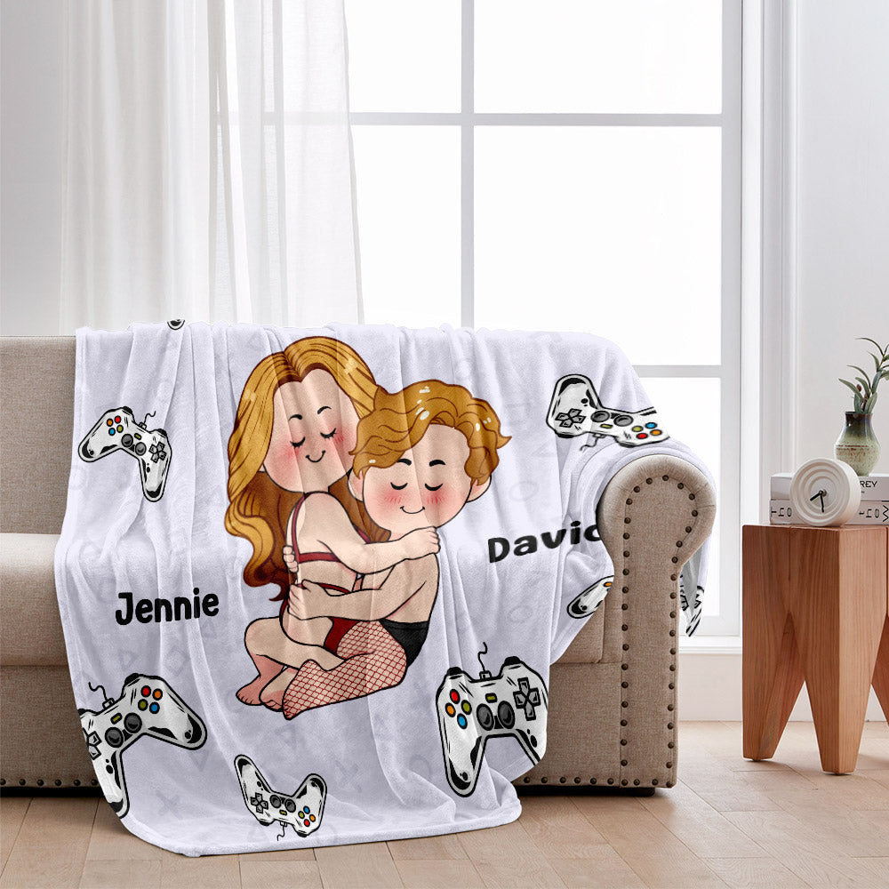 Joue avec moi - Couverture de jeu vidéo personnalisée