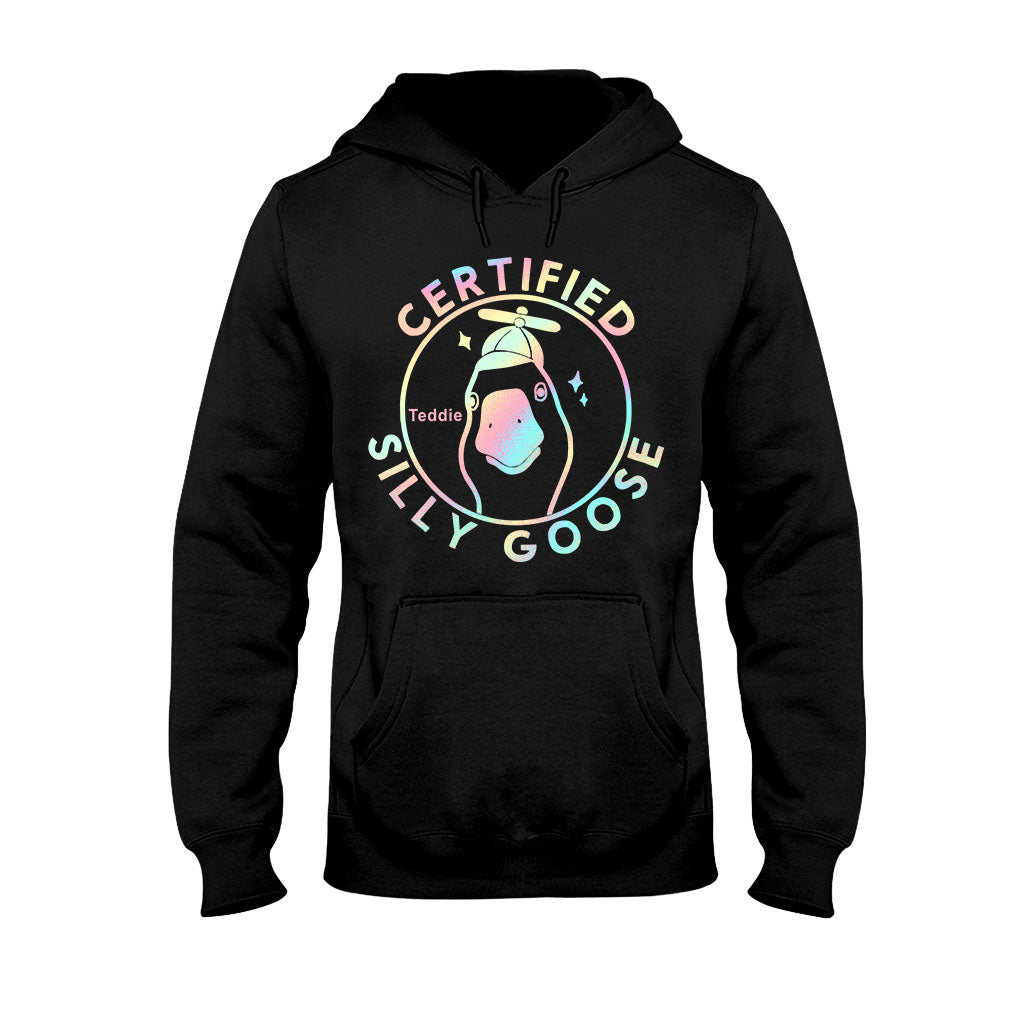 Oie Certifiée Bête - T-shirt et sweat à capuche sarcastiques personnalisés