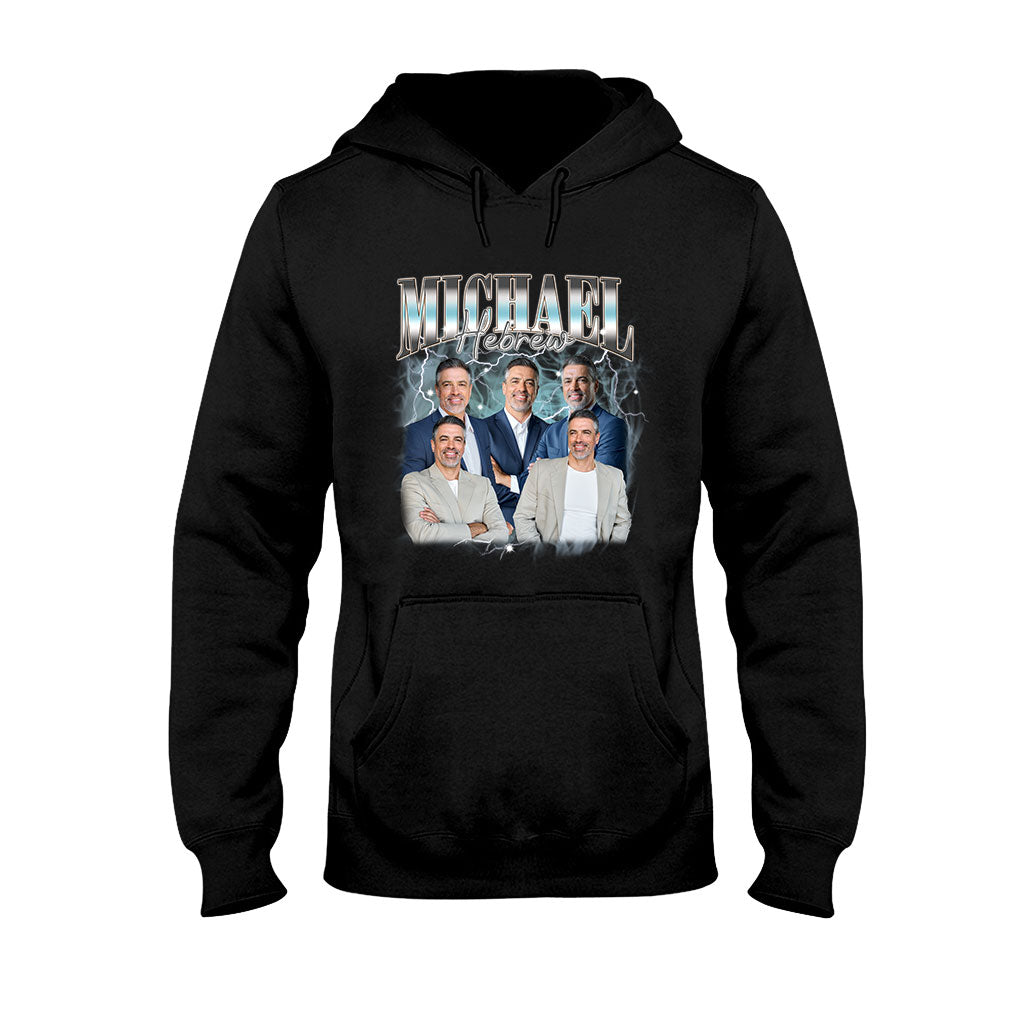 Texte et photos personnalisés - cadeau pour tous - T-shirt et sweat à capuche personnalisés