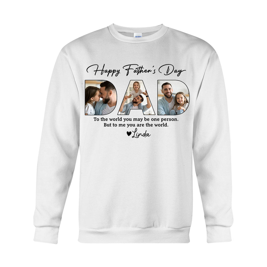 Bonne fête des pères papa ! T-shirt et sweat à capuche personnalisés pour papa