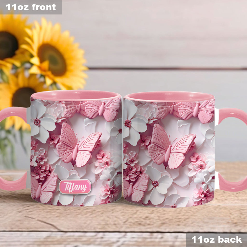 Magnifiques papillons - Mug personnalisé à motif papillon