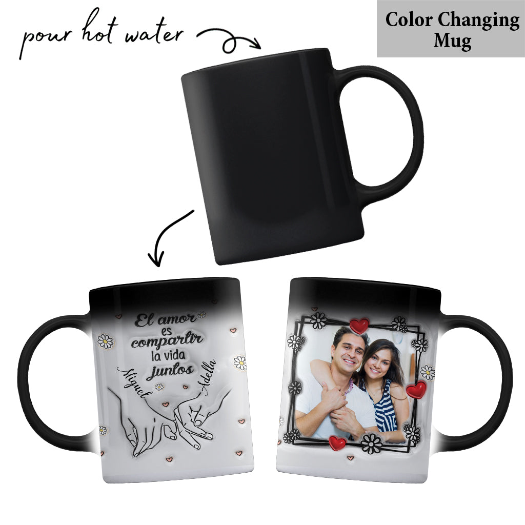 Eres El Amor De Mi Vida - Tasse de couple personnalisée