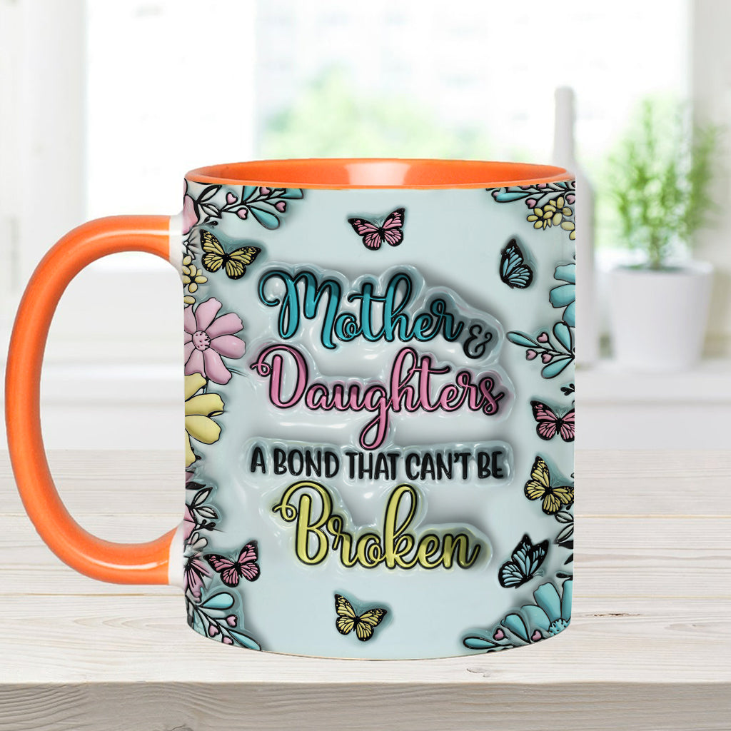A Bond That Can't Be Broken - Personalized Mother Accent Mug