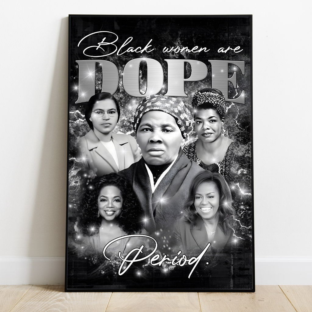 Les femmes noires sont géniales, point final. Histoire - Toile et affiche afro-américaines