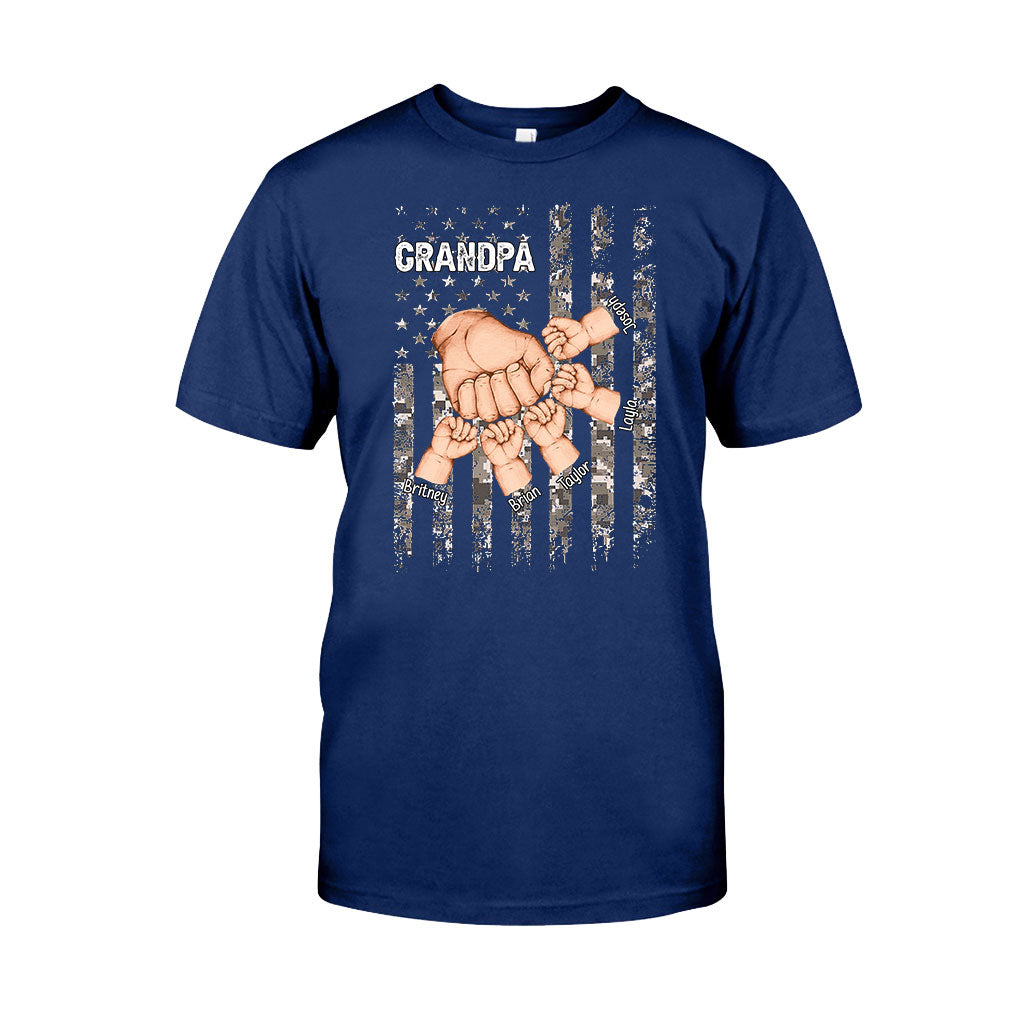 Meilleur grand-père/papa/père du monde - T-shirt et sweat à capuche personnalisés pour grand-père