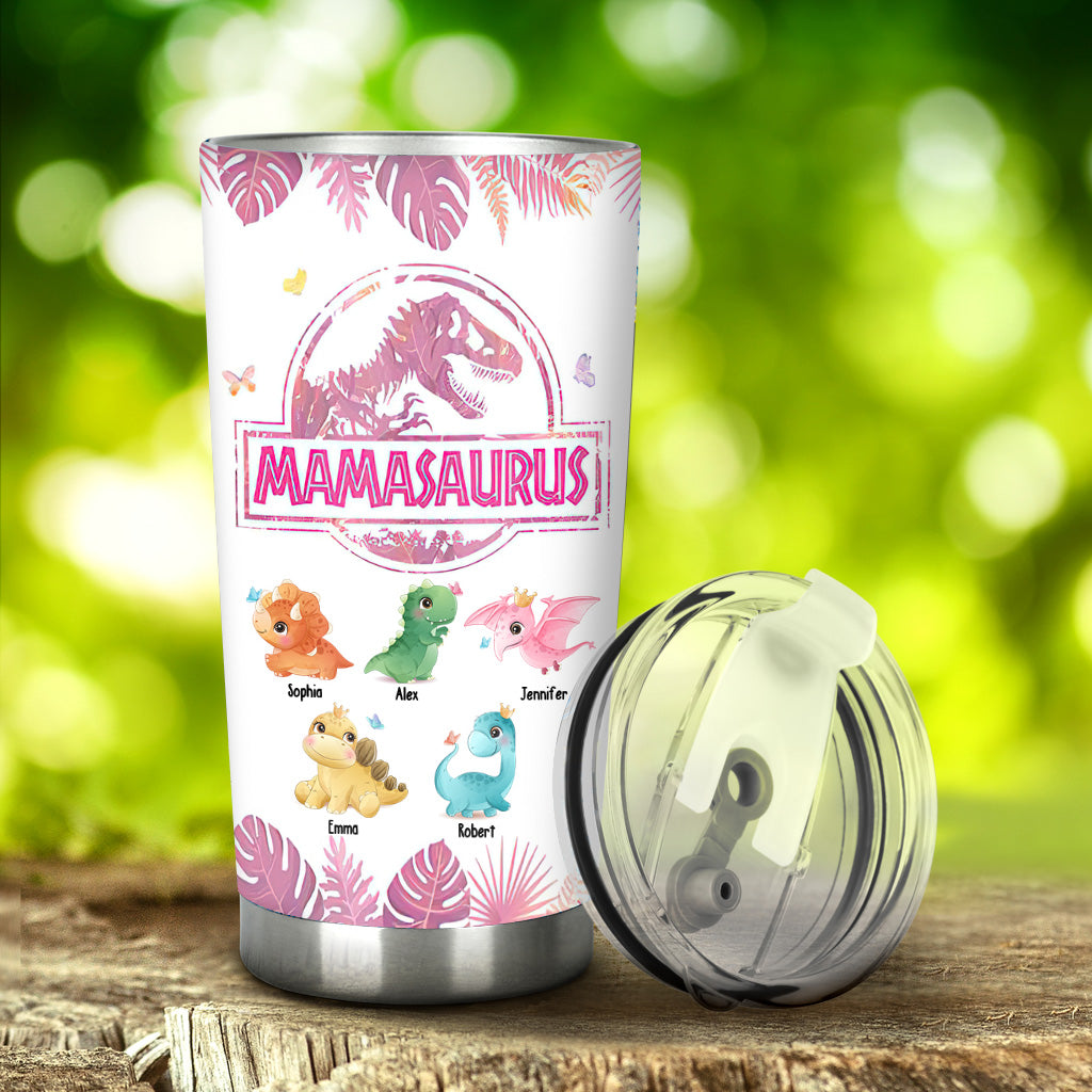 Mamasaurus, tu es mon dinosaure préféré - Gobelet personnalisé pour maman