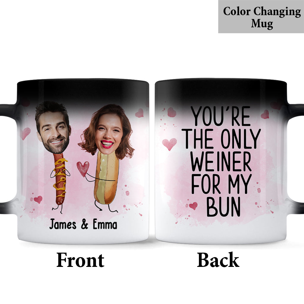 Tu es le seul pénis pour mon pain - Mug personnalisé pour couple