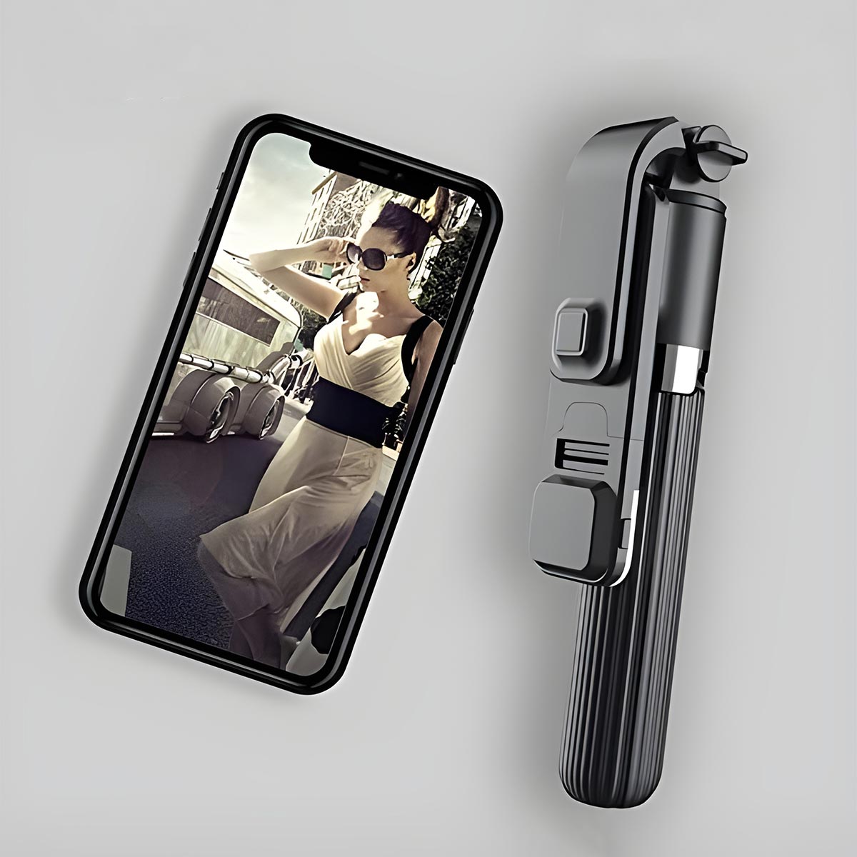 Perche à selfie trépied - Perche à selfie trépied