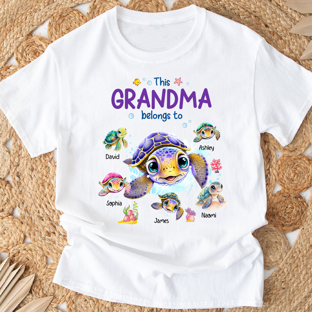 Cette grand-mère appartient à - T-shirt et sweat à capuche personnalisés pour grand-mère