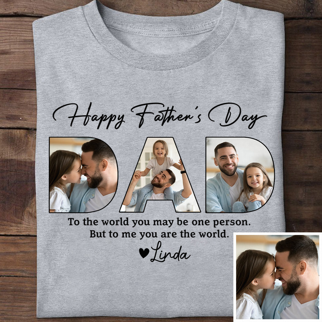 Bonne fête des pères papa ! T-shirt et sweat à capuche personnalisés pour papa