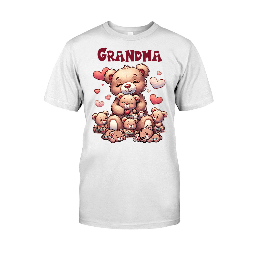 Grand-mère Ours - T-shirt et sweat à capuche personnalisés pour grand-mère