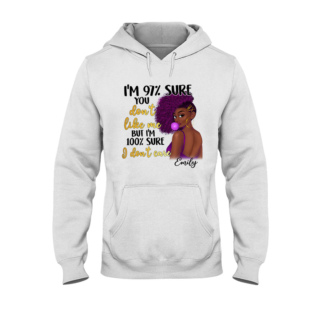 Je m'en fiche - T-shirt et sweat à capuche personnalisés pour Afro-Américains