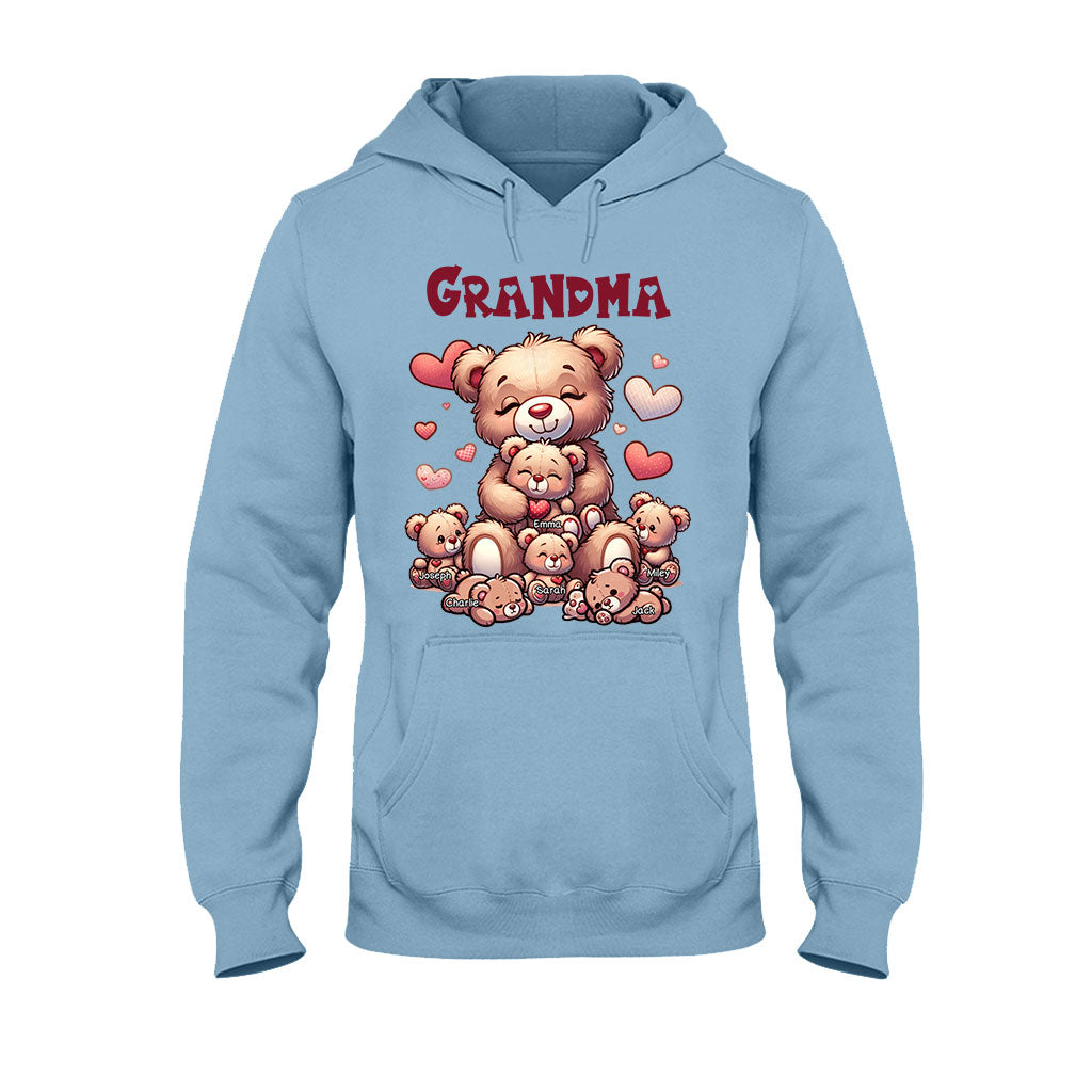 Grand-mère Ours - T-shirt et sweat à capuche personnalisés pour grand-mère