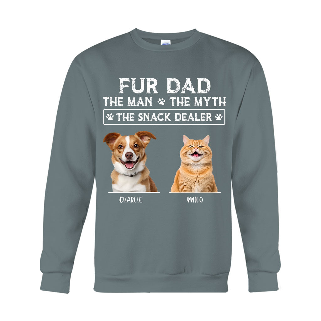 Papa à fourrure - T-shirt et sweat à capuche personnalisés pour chien
