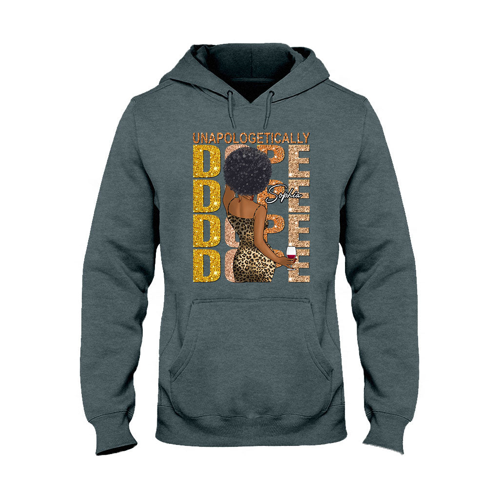 Unapologetically Dope - T-shirt et sweat à capuche personnalisés pour Afro-Américains