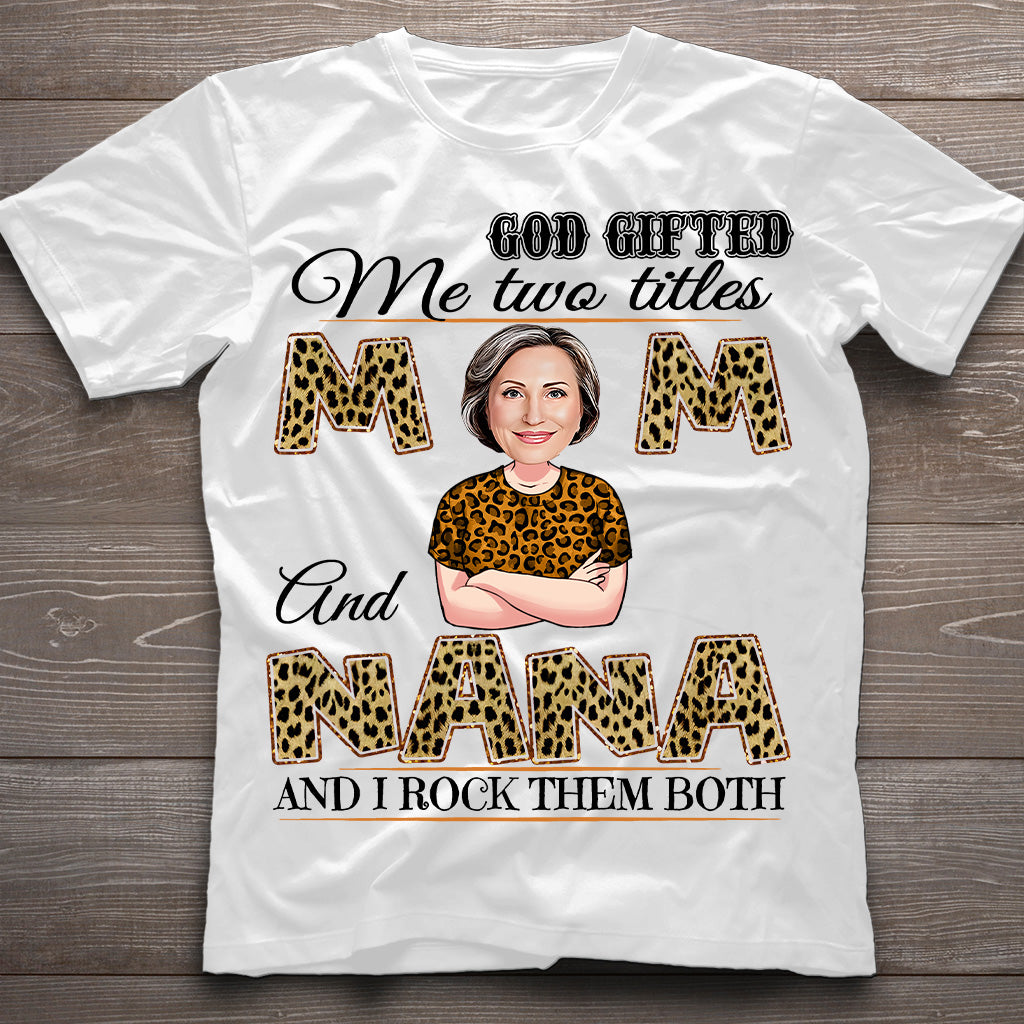 Maman et grand-mère - T-shirt et sweat à capuche personnalisés pour maman
