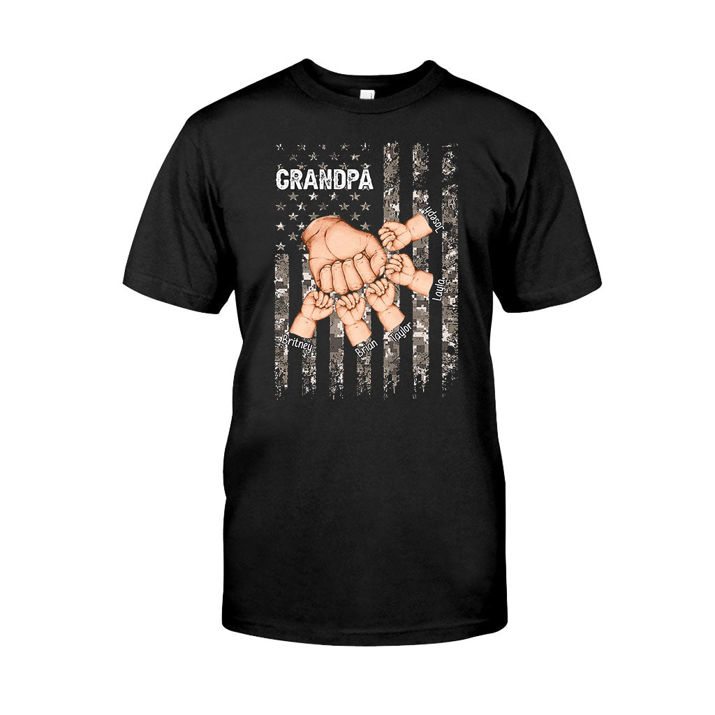 Meilleur grand-père/papa/père du monde - T-shirt et sweat à capuche personnalisés pour grand-père